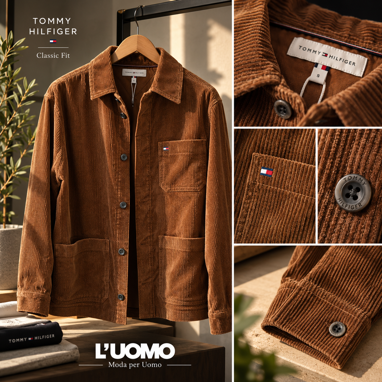 Καφέ Tommy Hilfiger Jacket